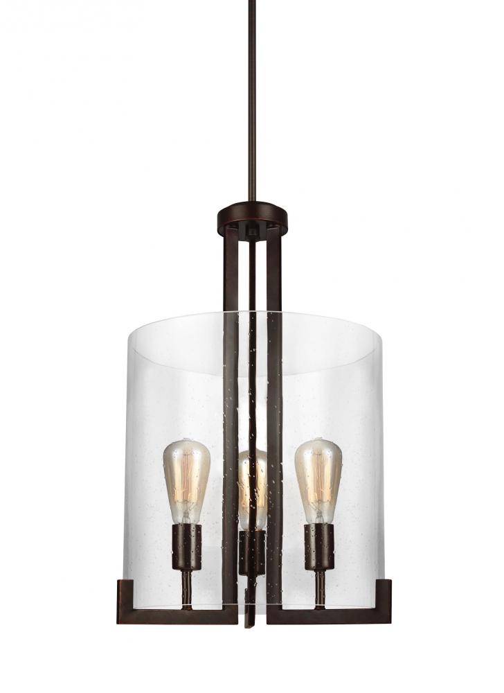 Generation Lighting 5126003-710 Dawes 3-Light Foyer/Hall Lanterns in Bronze Questions & Answers
